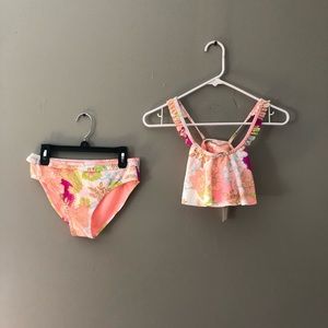 Breaking Waves Girls XL Bikini NWT